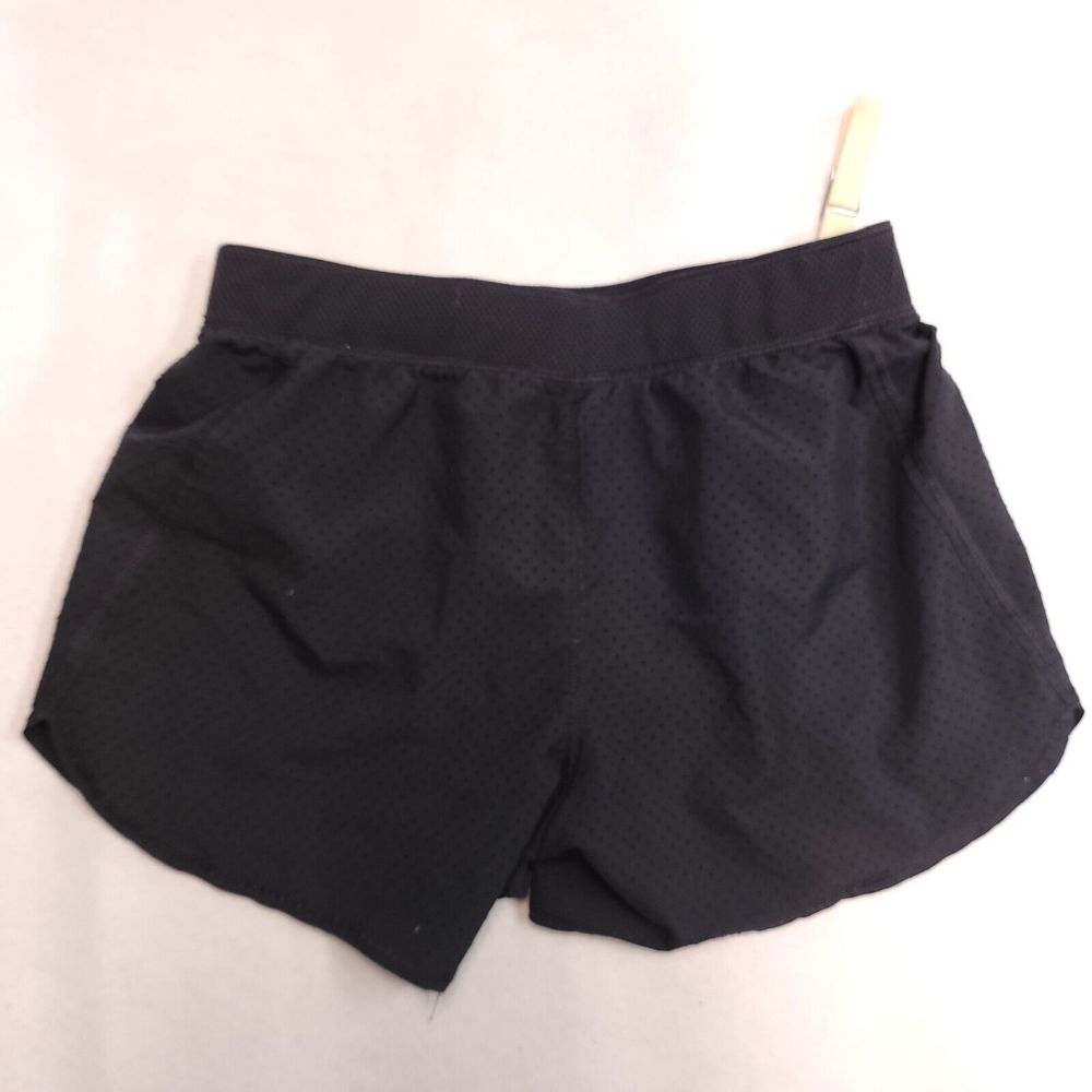 Reebok Athletic Drawstring Running Short Youth Girls Size Medium M Black